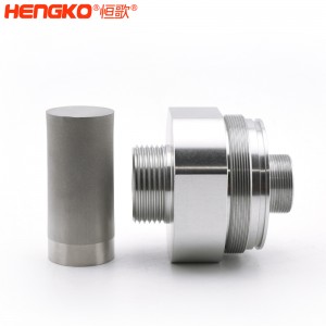 廠家生產(chǎn)不銹鋼粉末燒結(jié)壓縮空氣過(guò)濾器,耐熱抗壓金屬冶金濾芯可按需定制