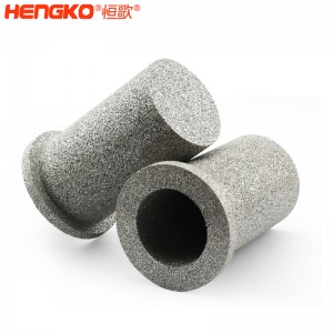 恒歌工業(yè)不銹鋼除塵濾筒透氣性好金屬粉末燒結(jié)濾芯過濾精準(zhǔn)易清洗,應(yīng)用于生物工程