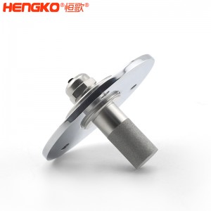 不銹鋼溫濕度探測(cè)器法蘭盤探頭外殼_透氣防水防爆用于氣象站測(cè)量