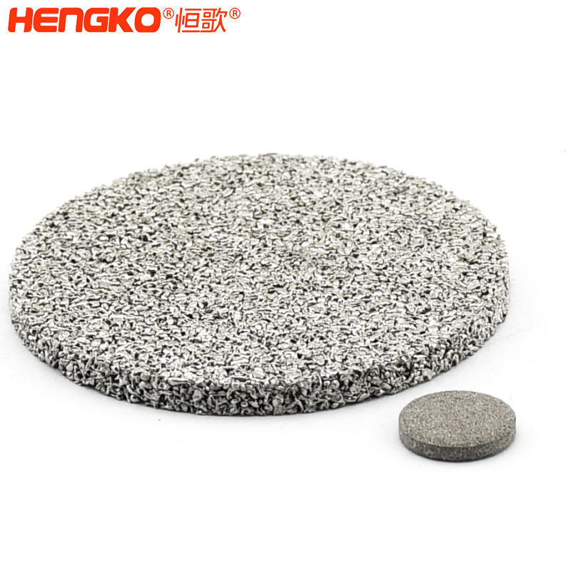 恒歌加工不銹鋼316L粉末微顆粒濾片/包邊濾片,防塵耐壓孔徑0.2-120um不銹鋼濾芯 Featured Image