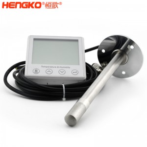 不銹鋼溫濕度探測(cè)器法蘭盤探頭外殼_透氣防水防爆用于氣象站測(cè)量