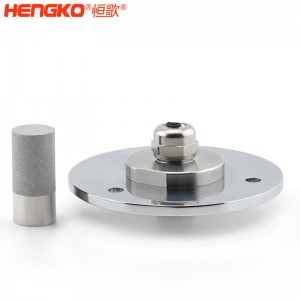 不銹鋼溫濕度探測(cè)器法蘭盤探頭外殼_透氣防水防爆用于氣象站測(cè)量