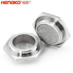 恒歌定制316不銹鋼燒結(jié)呼吸機濾芯耐腐蝕防塵過濾精準醫(yī)療級無創(chuàng)呼吸機配件